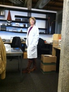 Gabby in Labcoat 